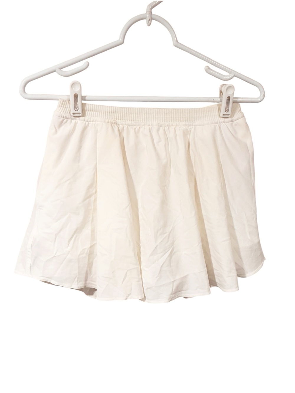 Lululemon Tennis Time Skirt White Skort Pleated Athletic Size 6